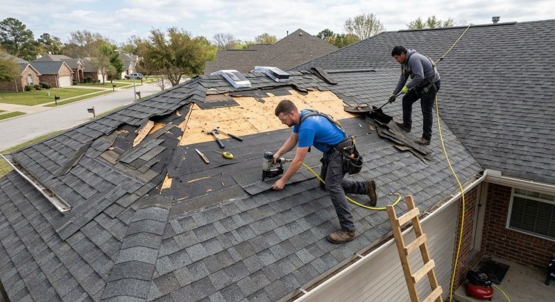 Damaged Roof Replacement in Saint Johns, FL